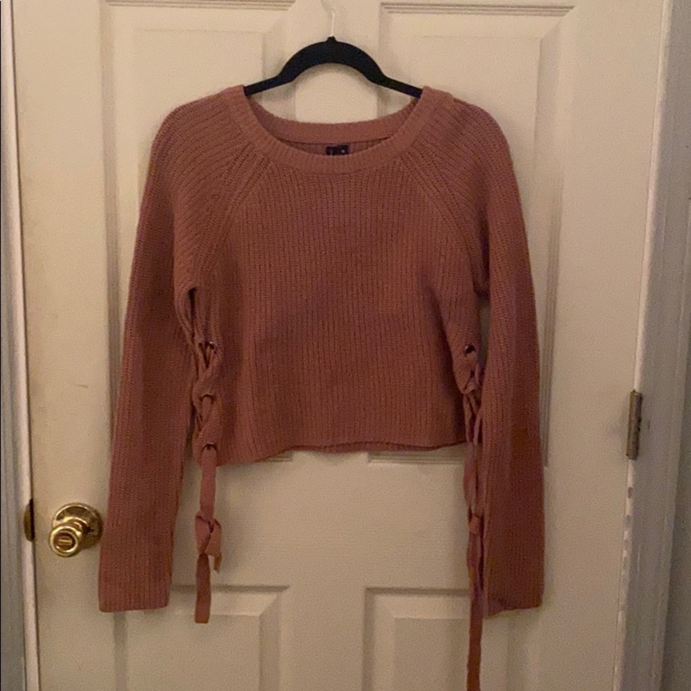 Cropped sweater